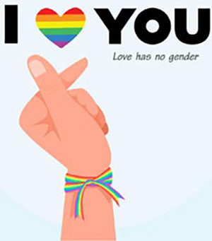 I Heart You, Love has no gender